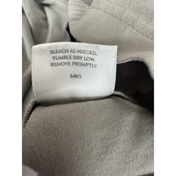 Eileen Fisher Gray Taupe Cropped Trouser Pants XS Minimalist Luxe Comfort - Picture 8 of 8